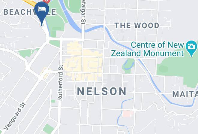 Nelson - The Fountain Backpackers Maps