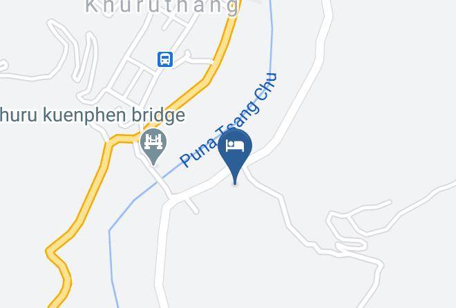 Punakha - The Four Boutique Hotel Maps
