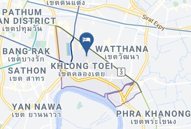 Phra Nakhon - The Four Wings Hotel Maps