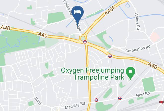 London - The Fox & Goose Hotel Ealing Maps