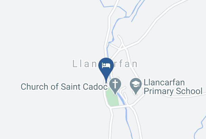Vale Of Glamorgan - The Fox And Hounds Pub At Llancarfan Near Barry Maps