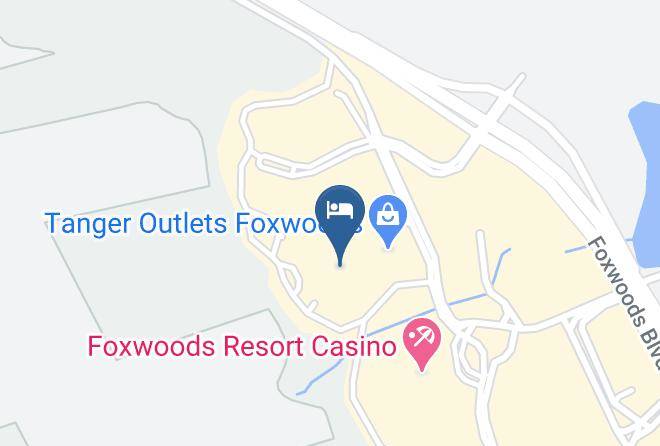The Fox Tower At Foxwoods Map