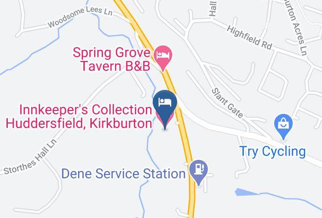 Kirklees - Innkeeper's Collection Huddersfield Kirkburton Maps