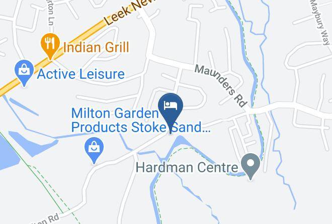 Stoke On Trent - The Foxley Hotel Maps
