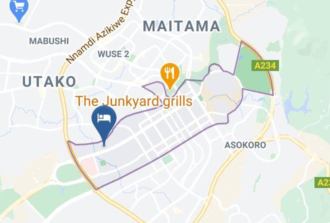 Abuja - The Francis Hotel Maps