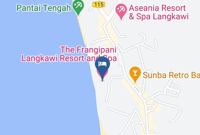 Langkawi - The Frangipani Langkawi Resort And Spa Maps