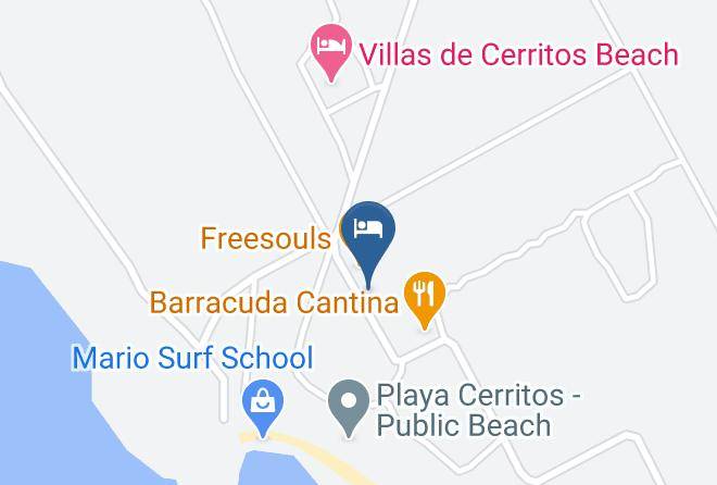 La Paz - The Freesouls Residences Cerritos Beach Maps