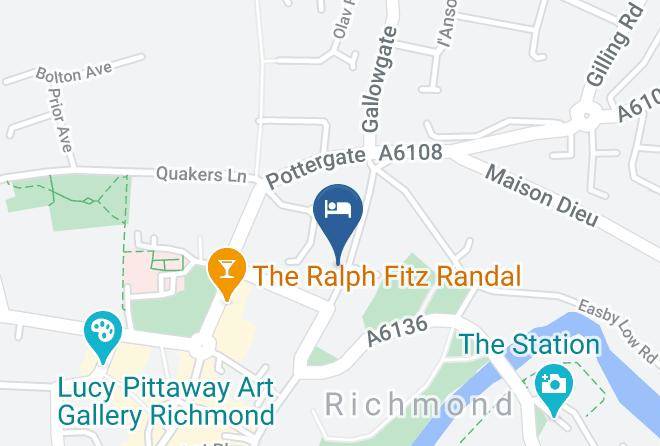 North Yorkshire - The Frenchgate Restaurant & Hotel Maps