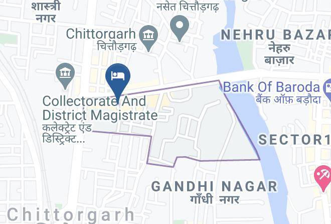 Chittaurgarh - The Friends Hotel Maps