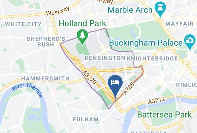 London - The Fulham Road Residence Maps