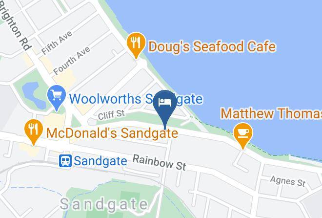 Brisbane - Full Moon Hotel Maps