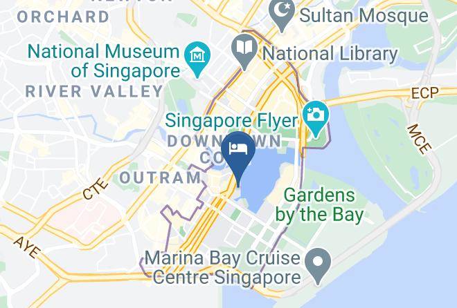 Raffles Place - The Fullerton Bay Hotel Maps