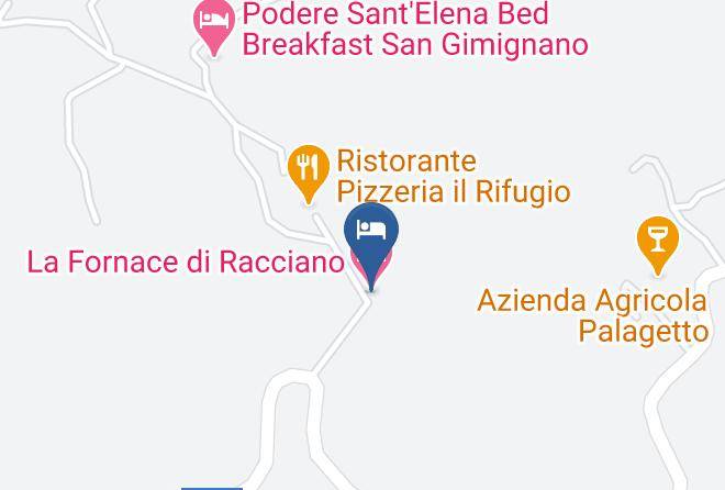 La Fornace Di Racciano Map