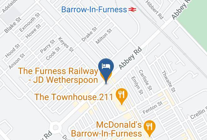 Cumbria - The Furness Railway Jd Wetherspoon Maps