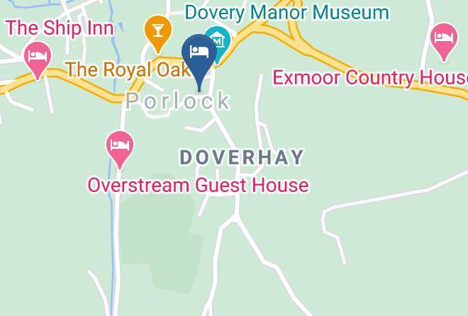 Somerset - The Gables B&b Maps