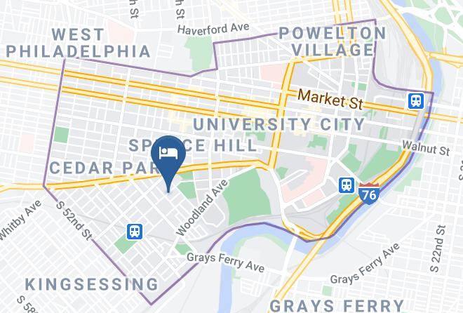Philadelphia - The Gables Bed And Breakfast Philadelphia Maps