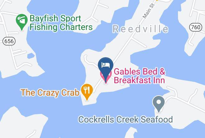 Northumberland - The Gables Victorian Mansion Bed And Breakfast Inn Maps