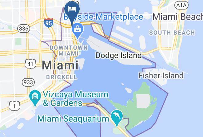 The Grayson Hotel Miami Map