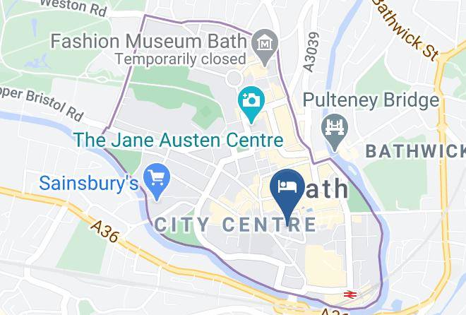 Bath And North East Somerset - The Gainsborough Bath Spa Maps