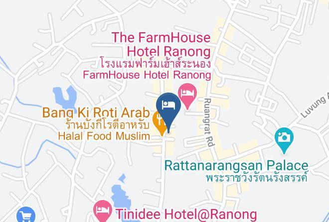Mueang Ranong District - The Galla Hotel Maps