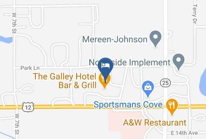 Day - The Galley Hotel Bar & Grill Maps
