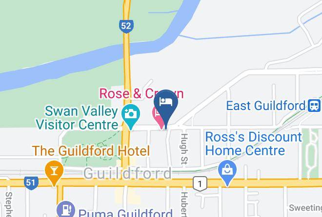 Swan - The Garden At The Rose & Crown Hotel Maps