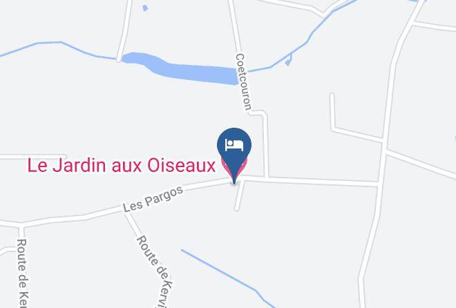 Morbihan - Le Jardin Aux Oiseaux Maps