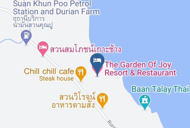 The Garden Of Joy Resort & Restaurant Map