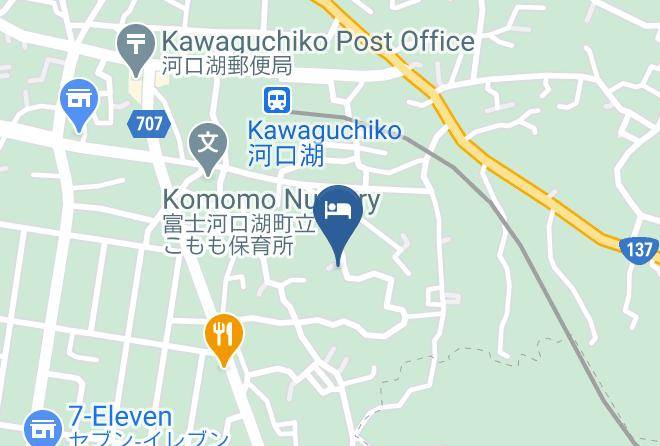 Fujikawaguchiko Townminamitsuru District - The Garden Resort & Condominium Maps