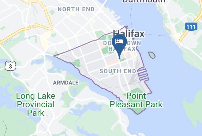 Halifax - The Garden South Park Inn Maps
