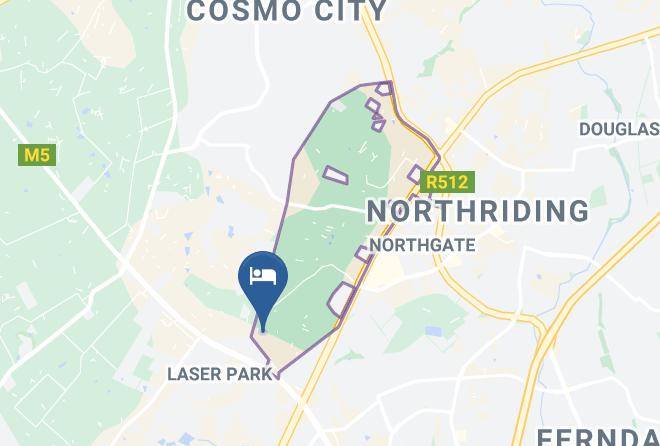 City Of Johannesburg - The Garden Venue Maps