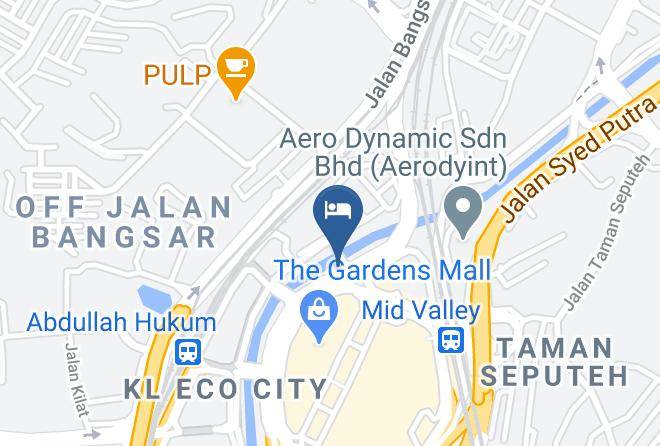 Kuala Lumpur - The Gardens Hotel Maps