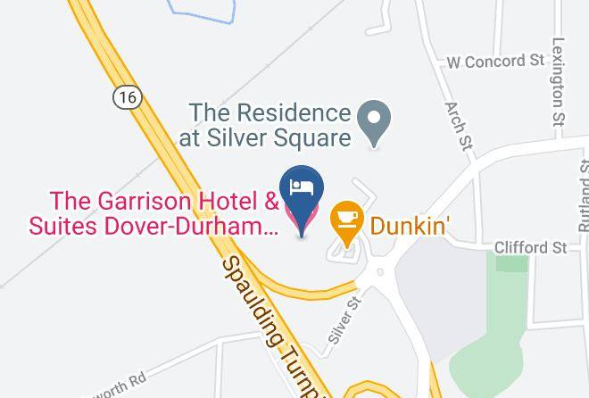 Strafford - The Garrison Hotel & Suites Dover Durham Ascend Hotel Collection Maps