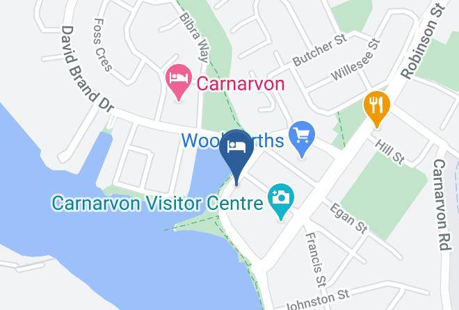 Carnarvon - The Gascoyne Hotel Maps