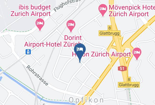 Bulach - The Gate Boutique Hotel Zurich Maps