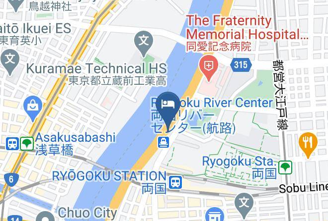 The Gate Hotel By Hulic Map