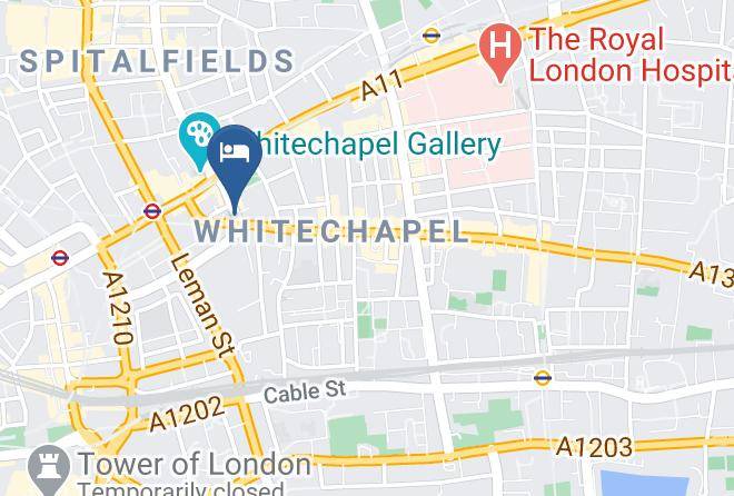 London - The Gate Hotel London Maps