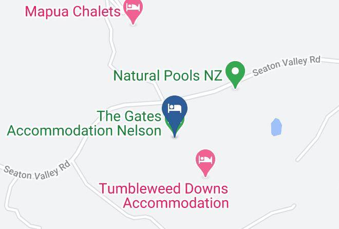 Upper Moutere - The Gates Accommodation Nelson Maps