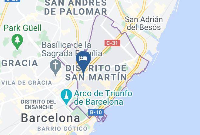 Barcelona - The Gates Hotel Diagonal Barcelona Maps