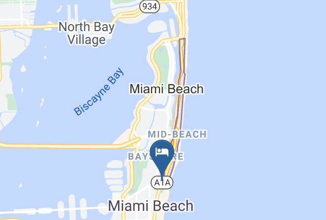 Miami Dade - The Gates Hotel South Beach Maps