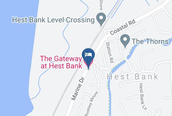 Lancs - The Gateway At Hest Bank Maps