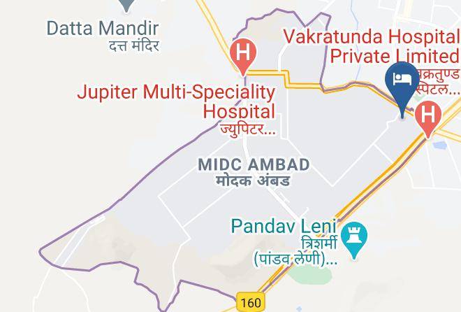 Nasik - The Gateway Hotel Ambad Nashik Maps