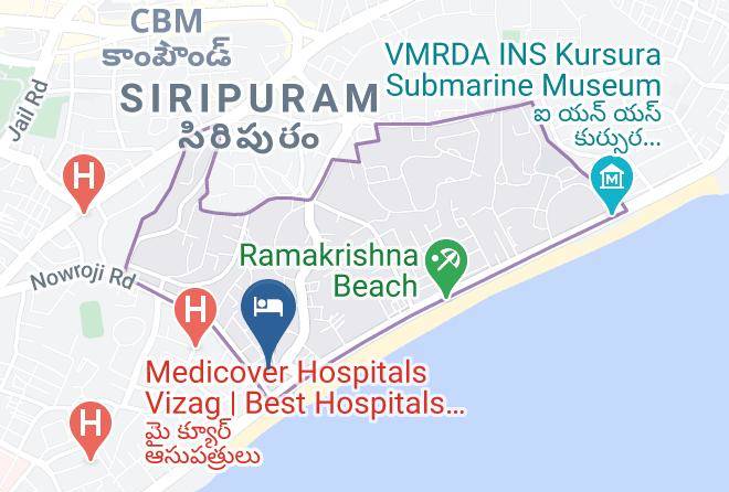 Visakhapatnam - The Gateway Hotel Beach Road Visakhapatnam Maps