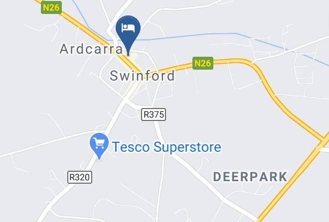 Swinford - Gateway Hotel Swinford Maps