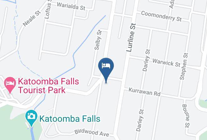 Blue Mountains - The Gatsby Luxury Katoomba Accommodation Maps