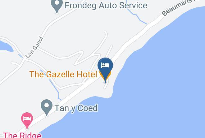 Isle Of Anglesey - The Gazelle Hotel Maps