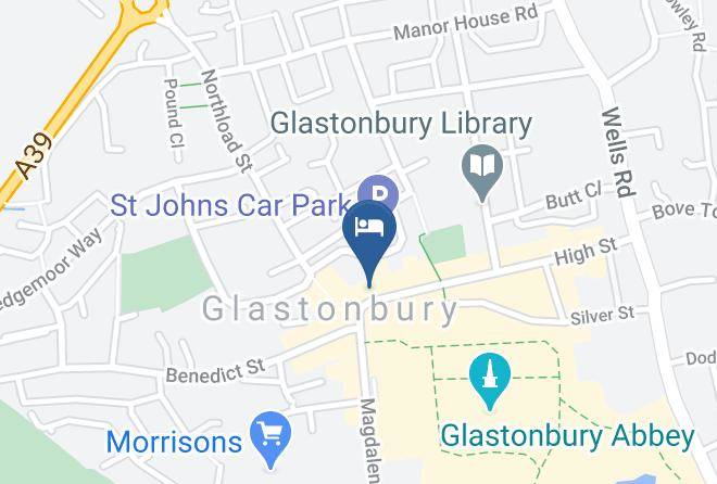 George Hotel & Pilgrims' Inn Map