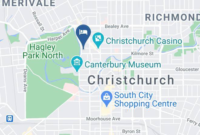 Christchurch - The George Maps