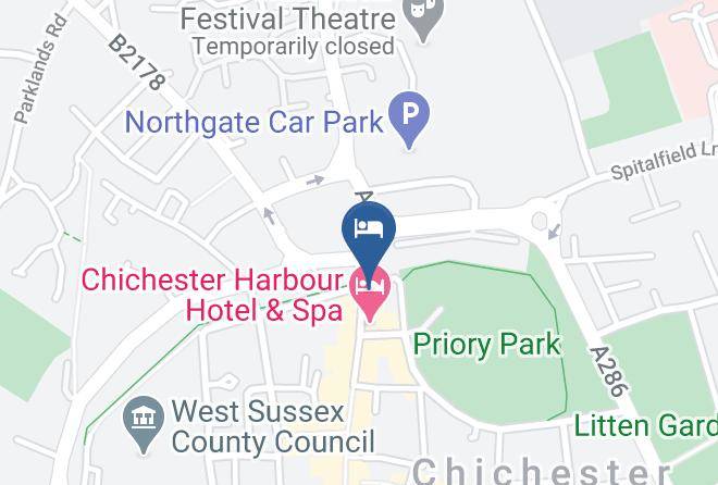 West Sussex - The George & Dragon Inn Maps