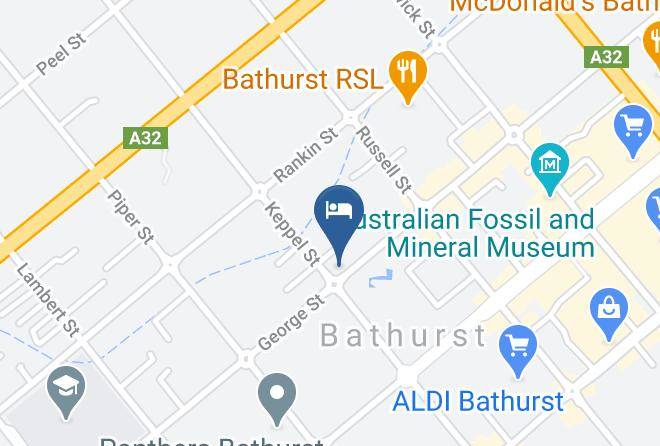Bathurst Regional - The George Hotel Maps